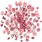 80 PCS Mini Artificial Flower Heads – Mixed Faux Silk Peony, Daisy & Rose Flowers for DIY Crafts, Cake & Party Decorations